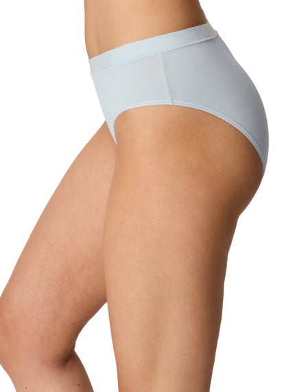 best high-waisted briefs for dresses no visible panty lines Maidenform Women's Underwear Brief, High-Rise Panties, Buttery Soft, Salty Pepper Grey S Organic cotton