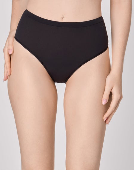 chinese dress ladies Felina No Show Elastic Free Brief 5-Pack (Chic Neutrals, Medium) main image 0