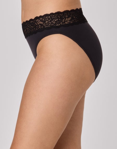 best high-waisted briefs for dresses no visible panty lines Maidenform Women's Underwear Brief, High-Rise Lace Panties glamorous outfits