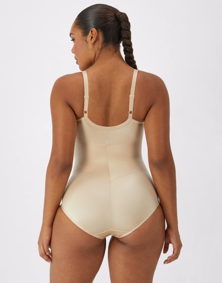 Maidenform 1456 Body Briefer 40D Paris Nude
