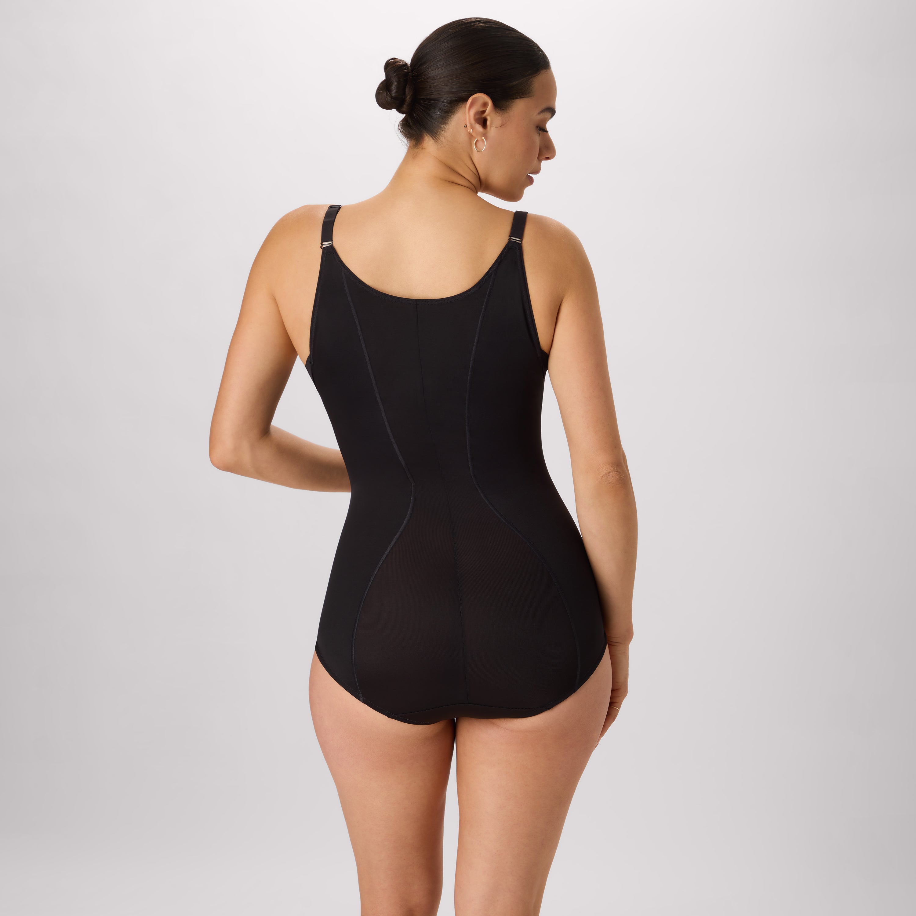 Open-Bust Tummy Control Shapewear Bodysuit