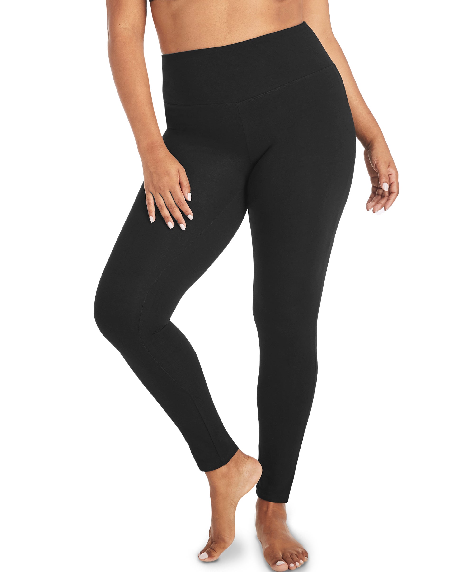 High Waist Cotton Legging